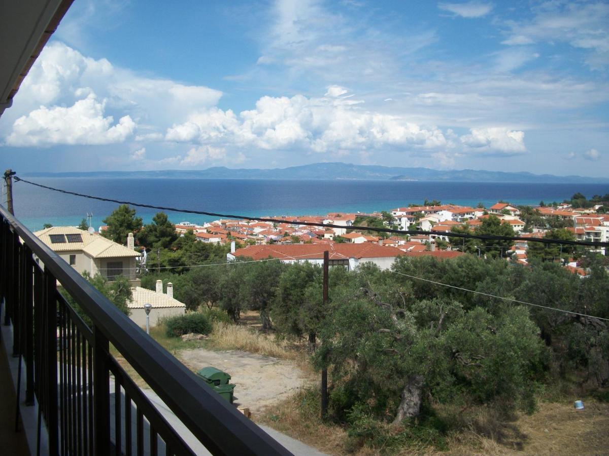 Villa Panorama Hotel Polychrono Ngoại thất bức ảnh