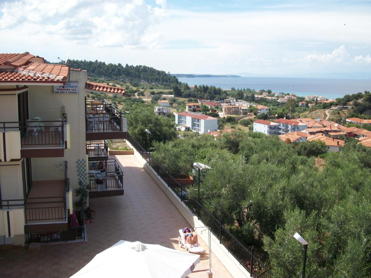 Villa Panorama Hotel Polychrono Ngoại thất bức ảnh