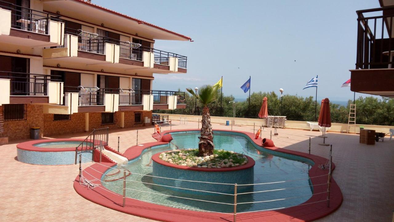 Villa Panorama Hotel Polychrono Ngoại thất bức ảnh