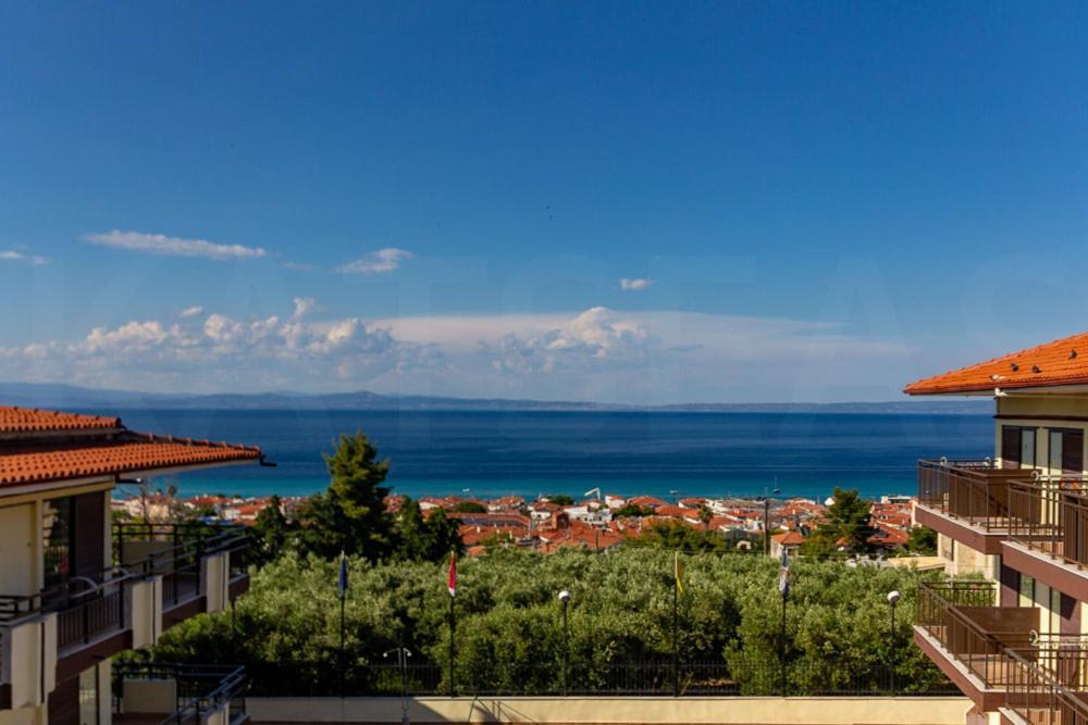 Villa Panorama Hotel Polychrono Ngoại thất bức ảnh